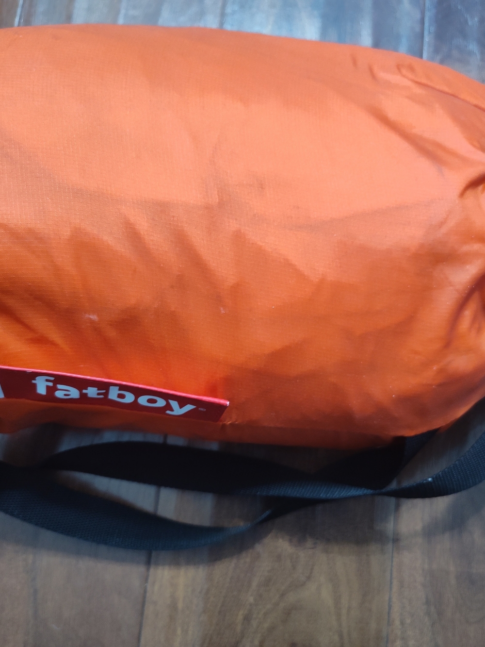 Orange Inflatable Lounger Air Sofa - Fatboy